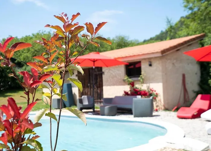 Combe Jolie Clim, Piscine & Jacuzzi 別荘 サン・ヴァンサン・ド・コース